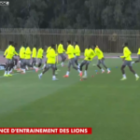 Suivez en direct la dernière séance d’entrainement des Lions