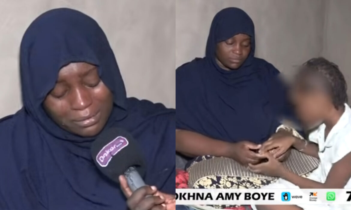 Enceinte et sans abri, Sokhna Amy Boye vit dans la rue avec sa fille non-voyante âgée de 6 ans (vidéo)