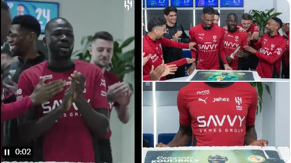 Kalidou Koulibaly ovationné à son retour à Al Hilal (vidéo)