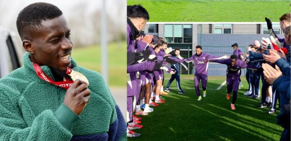 retour remarqué de Gana Gueye et EIiman Ndiaye après la CAN (photos)