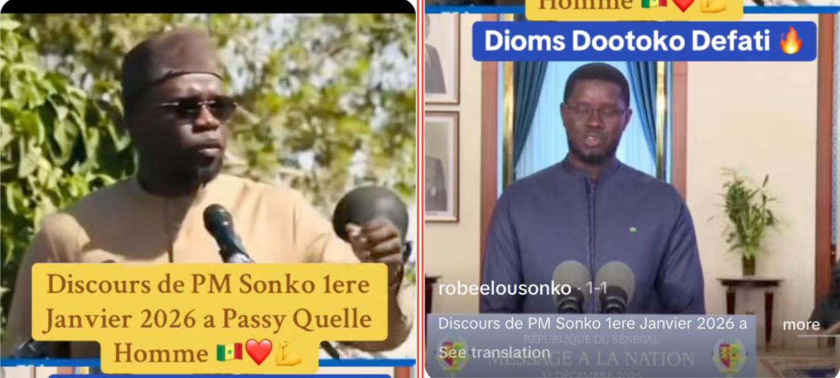 Ousmane Sonko ne s&rsquo;adressait pas au président Diomaye dans cette vidéo