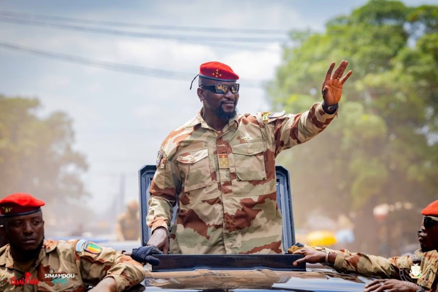 Mamadi Doumbouya promet une Guinée unie et prospère