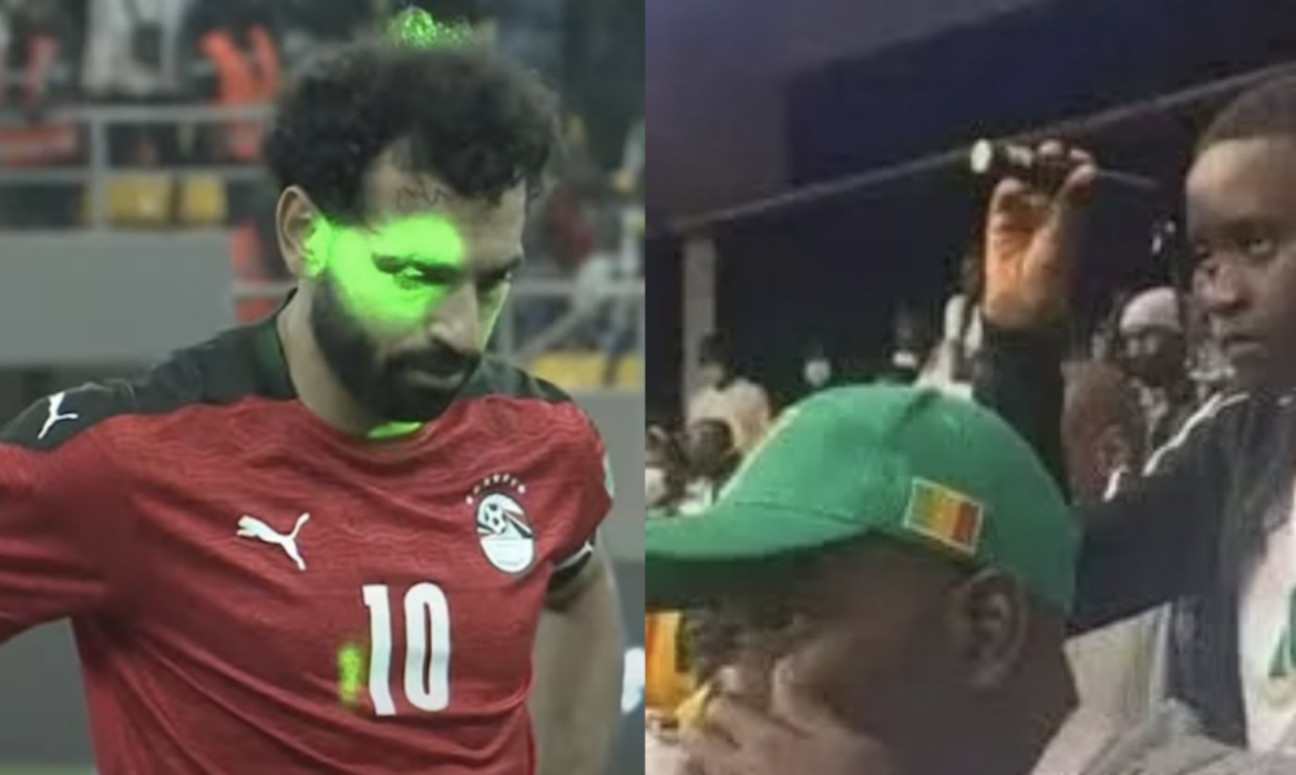 Air Sénégal envoie Saliou Ndiaye, supporter au laser, encourager les Lions du Sénégal à Tanger (Photo)