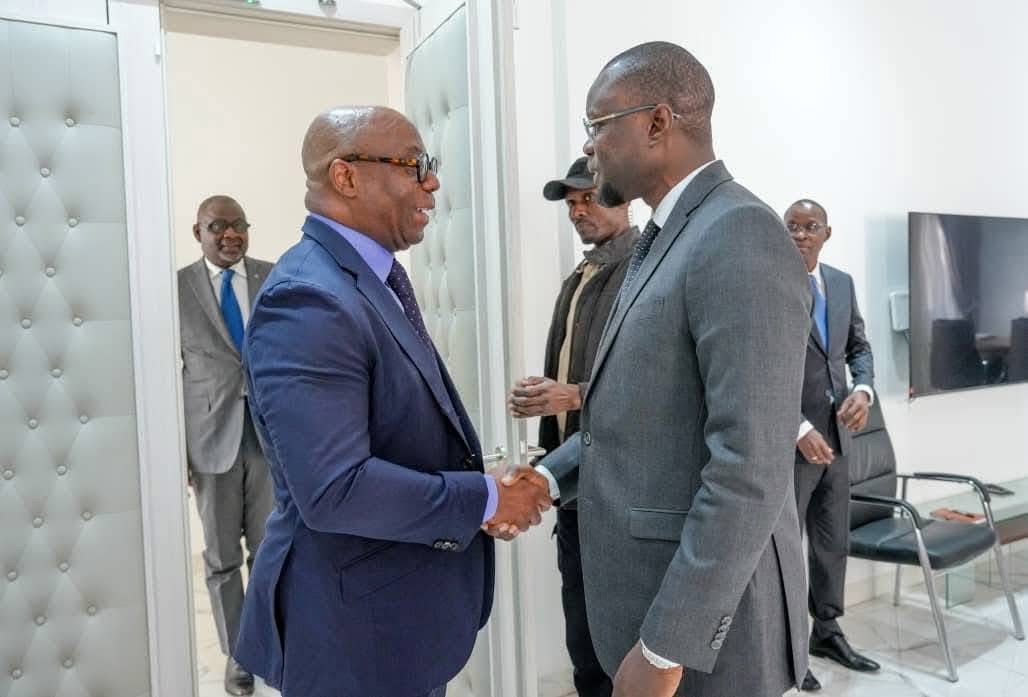 Ousmane Sonko reçoit le président de la Banque ouest-africaine de développement