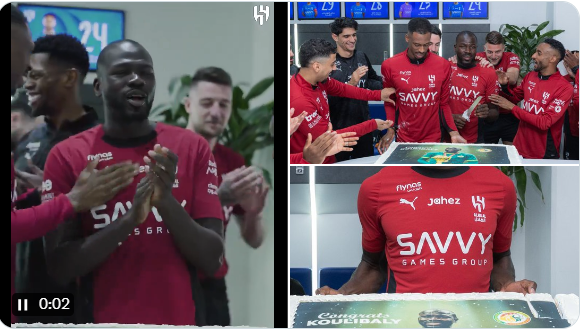 Accueil chaleureux pour Kalidou Koulibaly à Al Hilal (Vidéo)