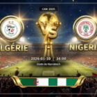 Algérie vs Nigeria, le choc des quarts à suivre en live sur Senego