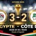 L’Égypte se fait peur mais sort la Côte d’Ivoire (3-2) ! Quelle note a obtenu Emam Ashour ?