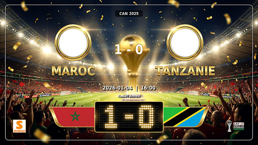 Le Maroc écarte difficilement la Tanzanie (1-0) et file en quarts, découvrez les notes des joueurs