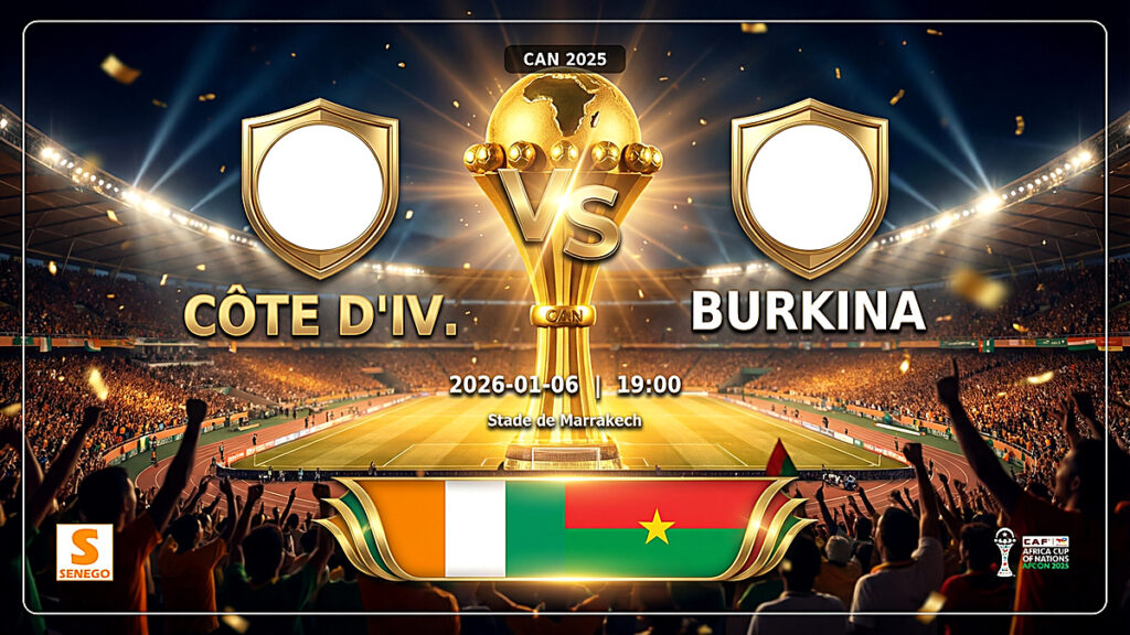 Côte d’Ivoire vs Burkina Faso, suivez le huitième de finale en live sur Senego