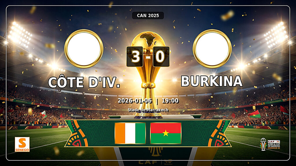 La Côte d’Ivoire étrille le Burkina Faso (3-0) et file en quarts, découvrez les notes des joueurs