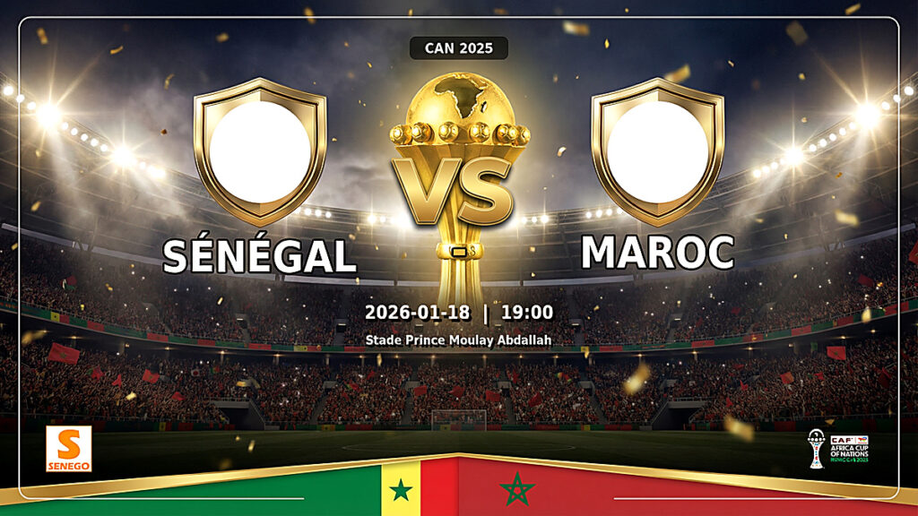 Sénégal vs Maroc, le match pour le titre à suivre en live sur Senego