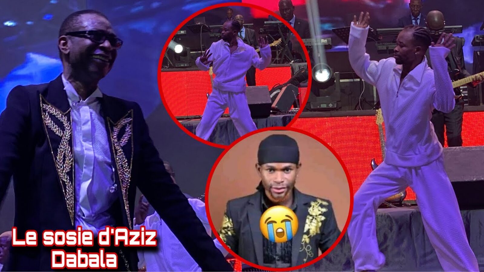 Le public sous le choc (vidéo)