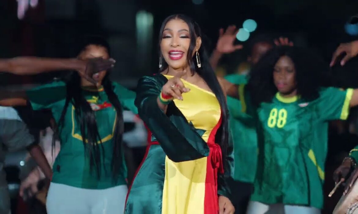 Viviane Chidid rend hommage aux Lions et et se retrouve au cœur d&rsquo;une grosse polémique