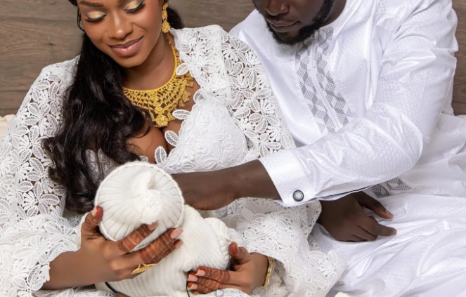 Bathie Drizzy et Zeyna célèbrent le baptême de leur fils aîné, découvrez le nom du bébé (photos)