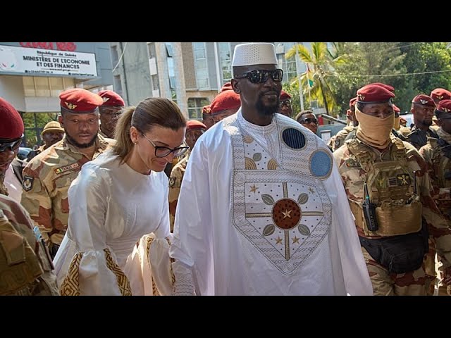 Mamadi Doumbouya officiellement investi président