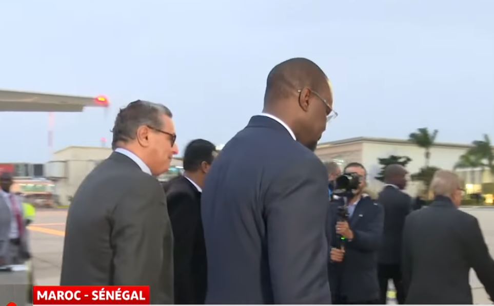 Regardez les premières images de l’arrivée d’Ousmane Sonko (vidéo)