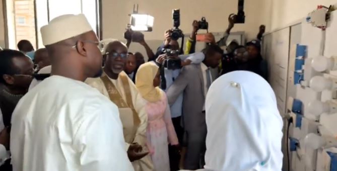 inauguration par Sonko du Centre de formation professionnelle Khalifa Ben Zayed Al Nahyan