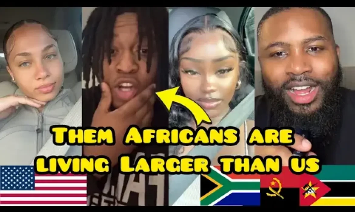 la claque des Afro-Américains après les vidéos d’IShowSpeed