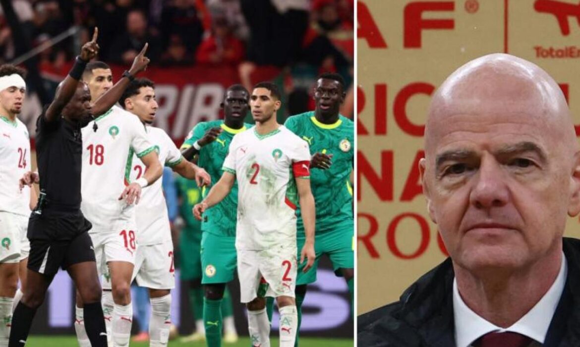 La réaction de Gianni Infantino sur la décision des Sénégalais de quitter la pelouse