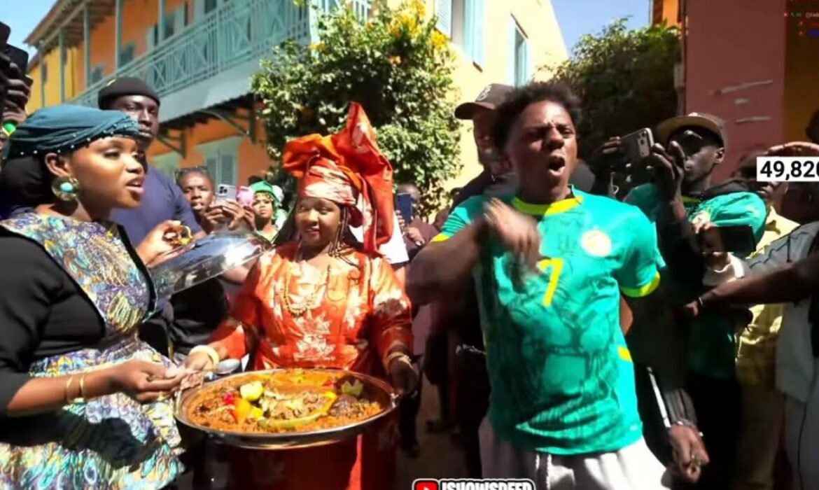 Sénégal VS Nigeria, IShowSpeed fait son choix