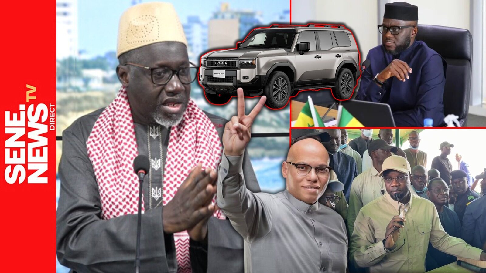 Fuite des enseignants vers la Guinée, El Malick et les 70 véhicules, Karim Wade se prépare