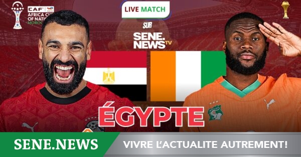 DIRECT : Vivez le match Égypte vs Côte d&rsquo;Ivoire, un choc au sommet