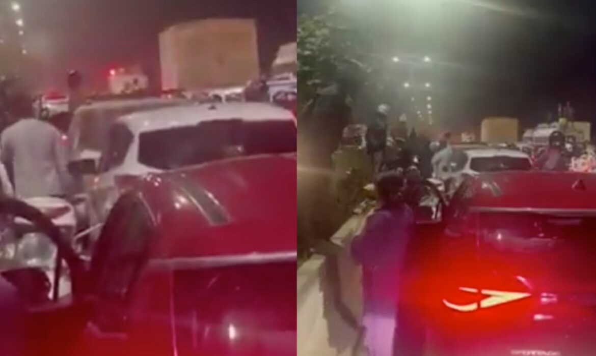 Un camion en feu provoque deux explosions sur l&rsquo;autoroute, les images de l&rsquo;incident (vidéo)