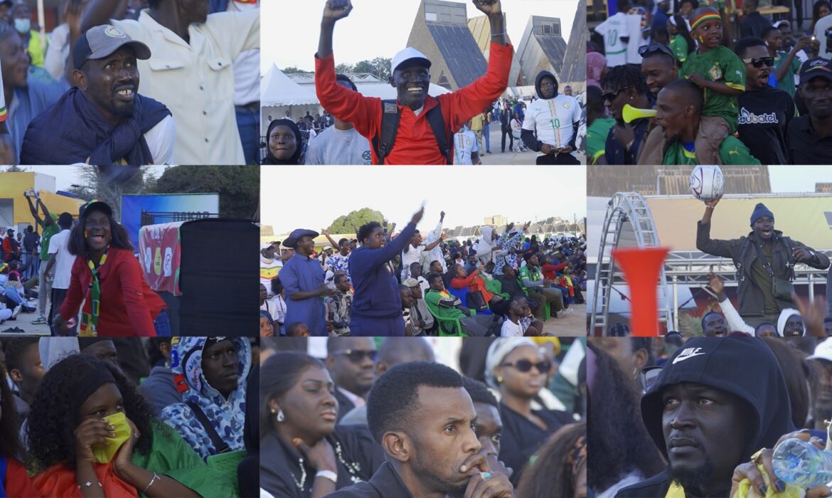 Au coeur de la victoire du Sénégal face à l’Egypte, au Fan Zone Yango