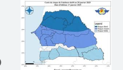 Sous l’influence apaisante de l’Atlantique à Dakar, le seuil thermique critique que quatre localités s’apprêtent à franchir