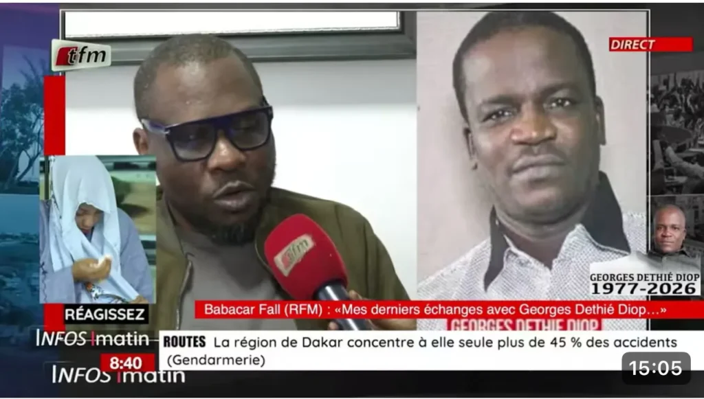 Babacar Fall revient sur les minutes précédant le décès de Georges Déthié Diop et leurs ultimes échanges