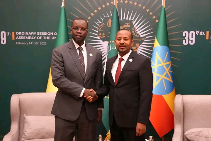 Sonko échange avec Abiy Ahmed sur des questions d’intérêt commun