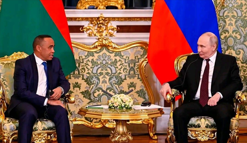 le président malgache quitte Moscou avec un engagement ferme de Poutine
