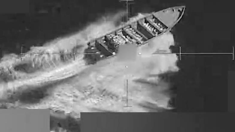 la frappe militaire contre un navire dans le Pacifique neutralise trois membres de ce réseau clandestin