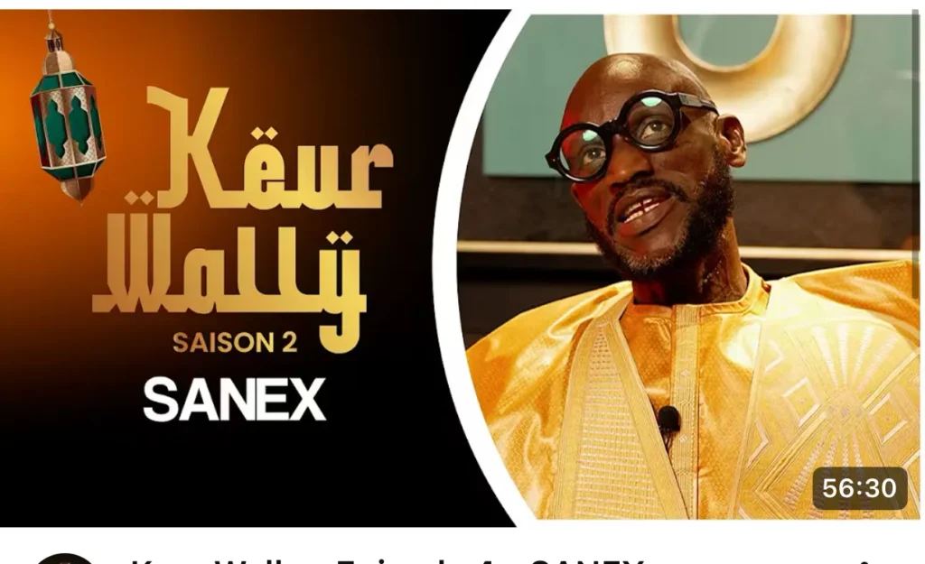 sur le plateau de Keur Wally, l’acteur Sa Nekh dévoile sa nouvelle orientation professionnelle