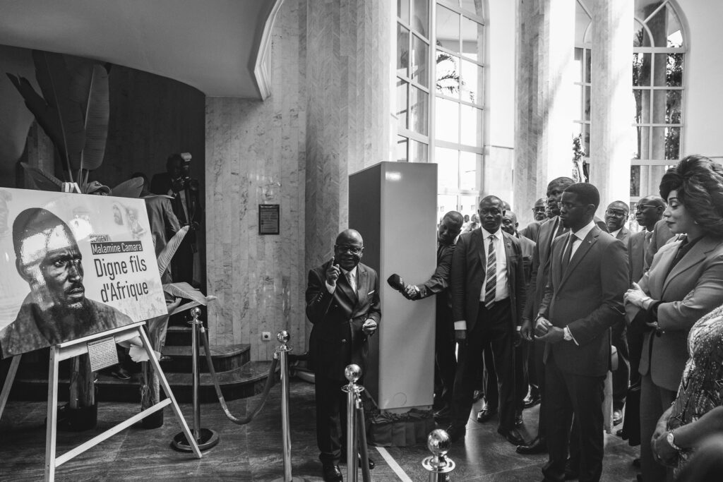 le Président Bassirou Diomaye Faye honore la mémoire de Malamine Camara