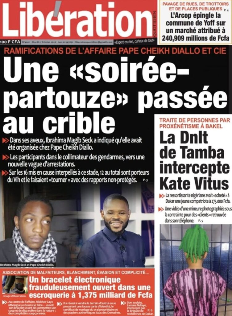 Découvrez les Unes des journaux sénégalais du mardi 17 février 2026