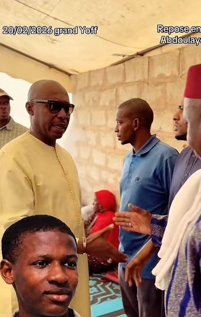 Barthelemy Diaz, chez la famille du défunt étudiant Abdoulaye Ba