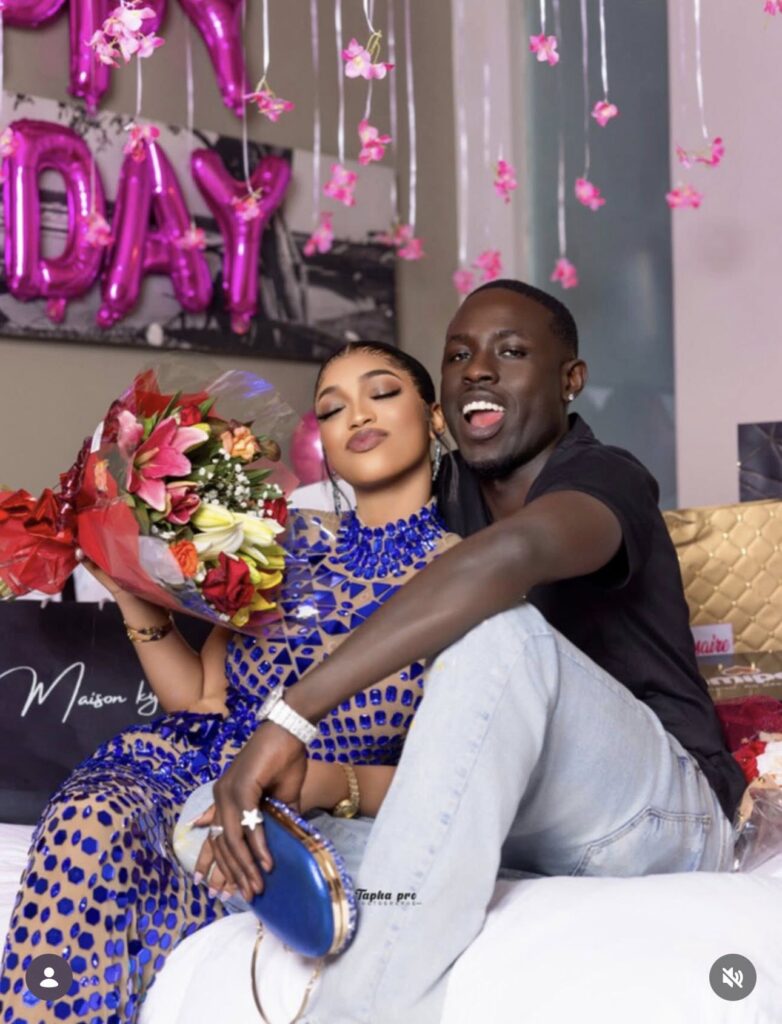 Ngaka Blindé et sa femme en pleine célébration (photos)