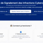 voici la nouvelle plateforme de signalement en ligne