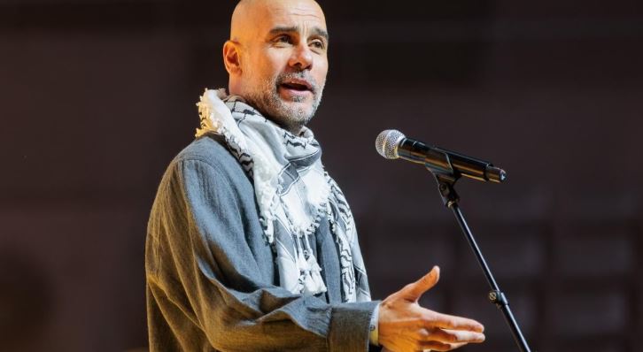 Guardiola rumeur tout le monde, il affiche son soutien aux footballeurs amputés