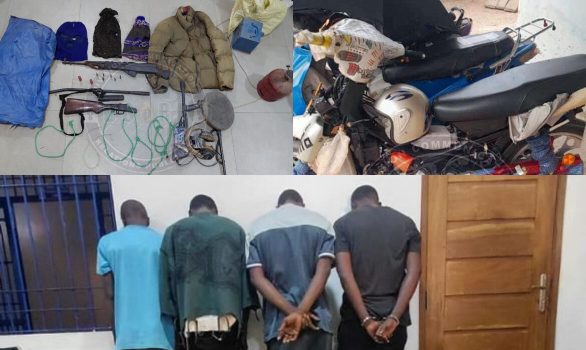 La section de recherches démantèle une redoutable bande armée