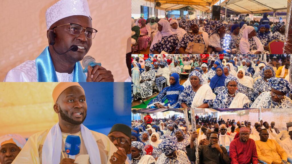 le président Alioune Seck Ndour célèbre son mouvement avec une grande conférence.