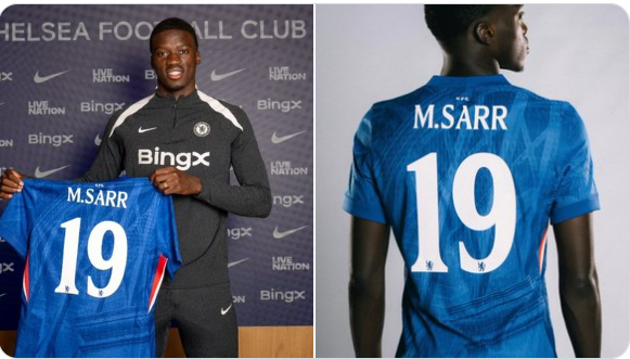 Le Coach de Chelsea parle de Sarr