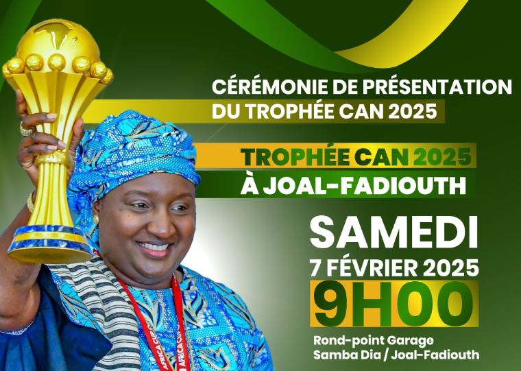 Joal-Fadiouth accueille le trophée de la CAN 2025…