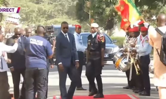Arrivée de Ousmane Sonko (vidéo)