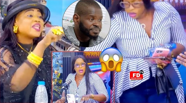 La journaliste Ma khady s’énerve et quitte le plateau en direct, « arrêtez de le juger… » (vidéo)