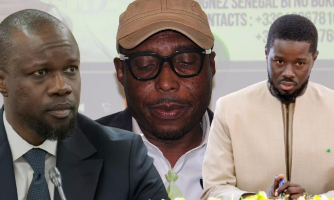 Barthélémy Dias imite Diomaye Faye et Ousmane Sonko