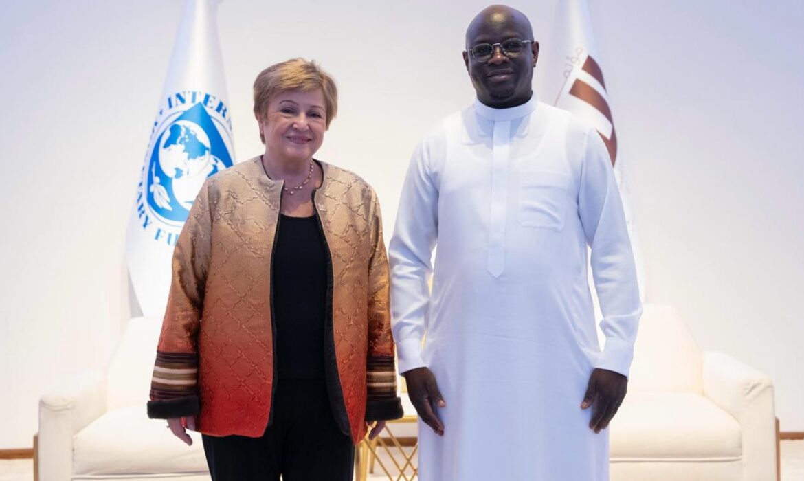 La Déclaration de la Dg du FMI, Kristalina Georgieva