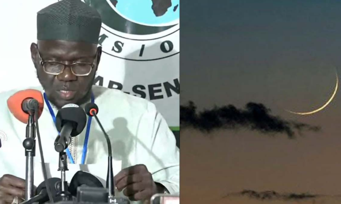 La Coordination des musulmans du Sénégal annonce l’apparition de la lune