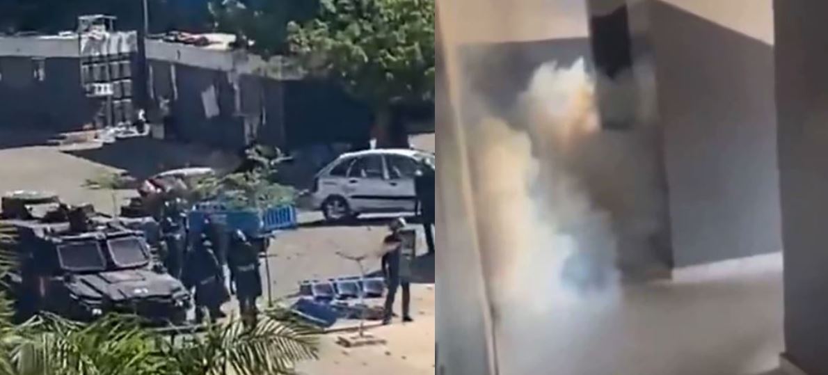 Des étudiantes incommodées par des gaz lacrymogènes, la vidéo qui fait le tour des réseaux sociaux